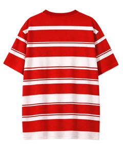 เสื้อยืดคอกลมแขนสั้นผู้ชายผ้าฝ้ายลำลองสไตล์สตรีทแวร์ใส่สบายระบายอากาศได้ดี น้ำหนัก 220 กรัม เป็นมิตรต่อสิ่งแวดล้อม รับผลิตแบบ OEM จากโรงงานผู้ผลิต - Product Image 2