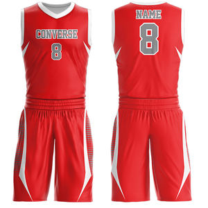 Uniforme de Baloncesto Sublimado Personalizado Hecho en Pakistán, Unisex, Sin Mangas, Anti-UV, Antibacteriano, 100% Poliéster Malla, Tallas Grandes - Product Image 5