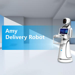 Robot de Entrega de Alimentos de Alto Rendimiento para Restaurantes con Interacción de Voz por IA y Navegación Interior Estable - Product Image 2