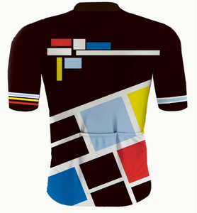 Quick Dry Men’s Cycling Kit Short Sleeve Bike Jersey and <b>Foam</b> <b>Padded</b> Cycling Shorts for Outdoor Riding - Product Image 3