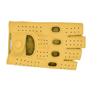 Wholesale Price Top Quality Personalized Driving Gloves Customized Breathable Fashion Leather Driving Gloves - Product Image 4