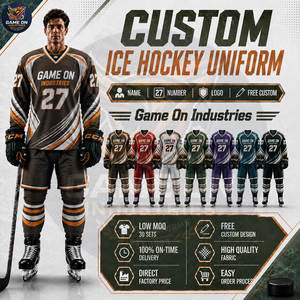 OEM ODM Service Custom Team Apparel Full Dye Sublimation Team Name & Number Private Lable Ice Hockey Uniform For Team Wear - Product Image 2