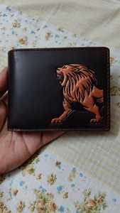 Cartera de Cuero Crazy Horse de Alta Calidad a Precio de Fábrica, con RFID, Personalizable, Minimalista, Portátil, Impermeable y Duradera - Product Image 3