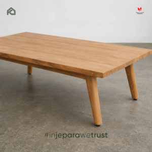 EcoLiving Premium Solid Teak Wood <b>Coffee</b> <b>Table</b> Modern Minimalist Living Room Outdoor Patio Furniture Customized Color Size - Product Image 3