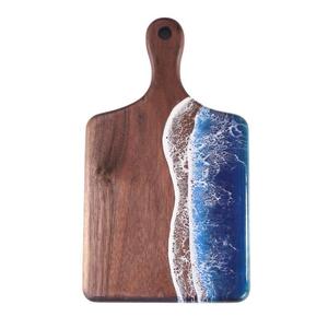 Tabla de Cortar de Madera y Resina al por Mayor, Tabla de Cortar de Cocina Hecha a Mano con Resina Epoxi para el Hogar, Restaurantes y Servicios de Catering - Product Image 2
