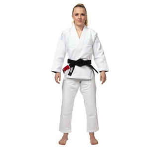 Kimono de judo professionnel unisexe en polyester/coton, tissage perlé, durable, pré-rétréci, coutures renforcées, respirant, séchage rapide - Product Image 1