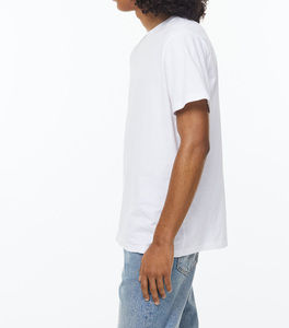 OEM/ODM Drop Shoulder Design Heavyweight <b>T</b>-Shirt for Men Custom 3D Embossed Logo 100% Cotton 240gsm Loose Fit Printed Shirt - Product Image 6