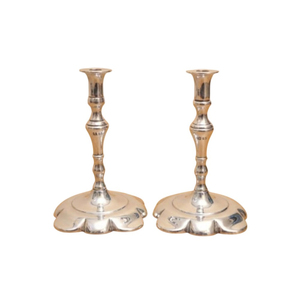 Wholesale Modern Design <b>Silver</b> Metal <b>Candlesticks</b> Candle Holders Classic Home Decor Dining Table High Polish Finish Handmade - Product Image 2