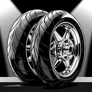 Brillo de neumático negro definitivo de alto rendimiento Brillo de larga duración y protección UV Producto profesional para el cuidado del automóvil - Product Image 3