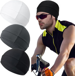 Musion Under Helmet Beanie <b>Cap</b> Vented Sweat Absorbent Moisture Wicking <b>for</b> <b>Men</b> Cycling Motorcycle Riders - Product Image 5