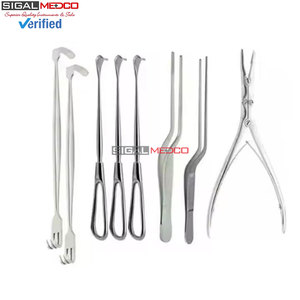 Set Manuale in Acciaio Inossidabile per Chirurgia Craniale 32 Pezzi, Kit Professionale di Strumenti per Neurocraniotomia e Neurochirurgia Spinale - Product Image 6