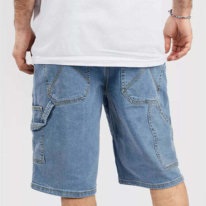 Shorts en jean premium pour hommes, en coton, coupe décontractée, bas de gamme d'été, vente en gros, fabricant, fournisseur, directement de l'usine, luxe bleu pour hommes - Product Image 2