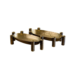 Recipientes de Cocina de Metal de Forma Irregular, Excelente Calidad, Chapados en Oro de Alta Gama, Artículos para Servir Alimentos, Tazones de Lujo de la India - Product Image 4