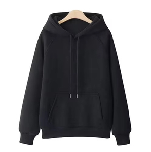 Sudadera con Capucha Unisex Extra Grande, Color Sólido, Algodón French Terry, Estilo Casual, Corte Regular, para Otoño - Product Image 1