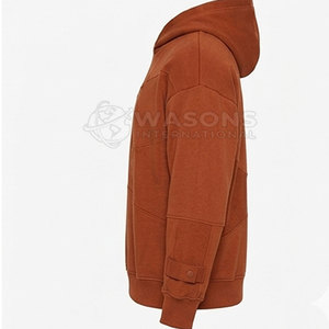 Sudadera Holgada con Hombros Caídos, Tacto Suave, 100% Algodón Tejido para un Look Urbano - Product Image 4