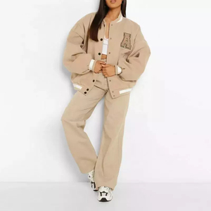 <b>Women's</b> <b>Jackets</b> <b>for</b> Winter Custom Logo Baseball High Quality <b>Women</b> <b>Varsity</b> <b>Jacket</b> Fall Genuine Lather <b>Varsity</b> <b>Jackets</b> - Product Image 1