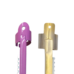 Rasoir à anneau en acier inoxydable, logo personnalisé, faible MOQ, outil de rasage pour hommes, usage professionnel par les barbiers, qualité supérieure, directement de l'usine - Product Image 3