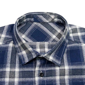 Camiseta sin mangas de franela a cuadros clásica para hombre, corte casual, ajuste muscular, de alto rendimiento, al por mayor - Product Image 3