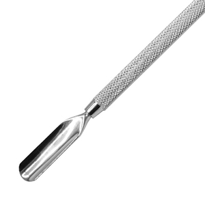 MARI INSTRUMENTS Empujador de Cutículas Profesional de Doble Punta de Acero Inoxidable, Angulado y Plano, con Cuchara Ancha para Salón de Manicura - Product Image 4