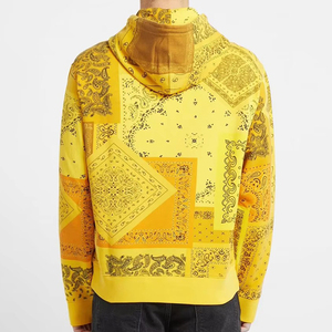 Sweat à capuche décontracté pour homme, sublimation, tissu polaire uni, logo personnalisé, poche, séchage rapide, respirant, Hiver 2026 - Product Image 3
