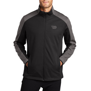 Men Softshell <b>Jacket</b> <b>Lightweight</b> Windproof Water Resistant Outdoor Hiking <b>Running</b> Travel Sports Casual Fashion - Product Image 1