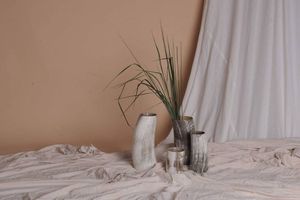 Vase en corne de buffle fait main, artisanat naturel, décoration murale rustique, porte-fleurs pour la décoration de la maison - Product Image 2