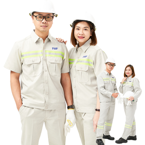 Conjunto de ropa de trabajo de diseño personalizable del uniforme Saomai FMF, ropa de soldadura duradera y chaqueta universitaria de lavado de coches para hombres y mujeres - Product Image 5