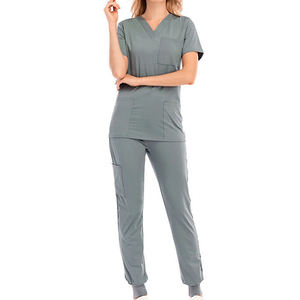Uniformes Médicos de Verano para Doctores y Enfermeras, Conjuntos de Uniformes Médicos para Mujer y Hombre, Uniformes de Enfermería Tipo Jogger - Product Image 6