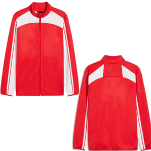 High Quality Fleece <b>Lined</b> Sports Club Jackets Hooded Outdoor Team <b>Coats</b> Windproof Breathable Sportswear Supplier Bulk - Product Image 1