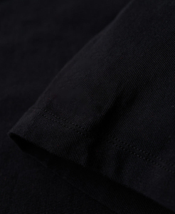 Cheapest Price 100% Cotton Comfortable Fabric <b>Long</b> <b>Sleeve</b> Plain Black Pullover <b>t</b> <b>Shirt</b> for <b>Men</b> - Product Image 5