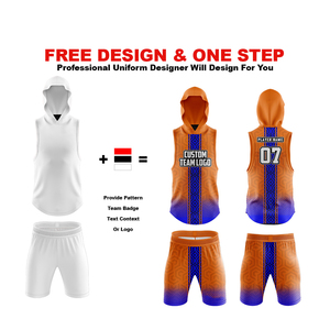 ชุดยูนิฟอร์มฟุตบอลแบบมีฮู้ด 7 คนต่อทีม ออกแบบตามสั่ง OEM พร้อมลายพิมพ์แบบ Sublimation  ชุดยูนิฟอร์มฟุตบอลแบบมีฮู้ดพร้อมชื่อและหมายเลขของคุณ - Product Image 4