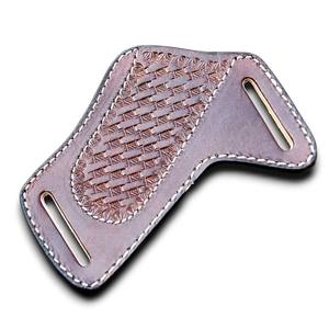 Funda de Cuero Premium para Cuchillo de Panqueques, Hecha a Medida, de Piel de Vaca, para Llevar en el Cinturón, Horizontal, para Cuchillos Plegables, EDC, Bajo MOQ, Venta al Por Mayor, Lista para Envío - Product Image 1