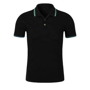 Chemises d'uniforme professionnelles personnalisées pour hommes, manches courtes, infroissables, avec poche avant et logo, en tissu tricoté 100 % coton 180 grammes, vente en gros - Product Image 1