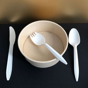 Cuillère écologique de qualité supérieure 155 mm pour jus, desserts, événements en plein air, glaces, collations et rassemblements extérieurs 2026 - Product Image 1