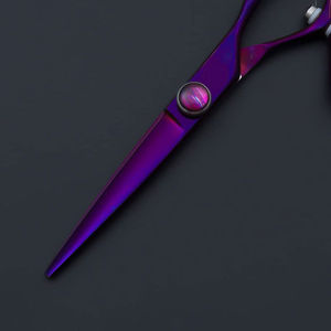 กรรไกรตัดผมมืออาชีพคุณภาพสูง แบบหมุนได้ ผลิตจากสแตนเลส - Product Image 4