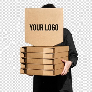 Cajas de Papel Corrugado Ranuradas Portátiles para Regalos, Manualidades y Almacenamiento, Impresión Personalizada, Embalaje Plegable al por Mayor, Embalaje Ecológico - Product Image 6