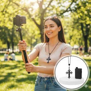 Spectacular Sound Quality High Sensitivity Omni-Directional 20Hz-20kHz Frequency Response C Necklace Condenser <b>Microphone</b> Stable - Product Image 1