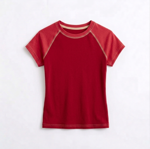 Camisetas de Mujer a Precio Razonable, Alta Demanda, Última Tendencia, Precio al por Mayor, Servicio OEM, Transpirables, Casuales, para Todas las Temporadas - Product Image 6