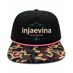 Gorra Snapback Blanca de Perfil Medio de 6 Paneles con Logotipo Bordado, Ajustable, Unisex, Casual, con Cuerda, para Venta al por Mayor - Product Image 4