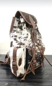 กระเป๋าเป้หนังวัวแท้ทำมือสุดหรู สำหรับเดินทาง ไปโรงเรียน แฟชั่นสำหรับผู้หญิงผู้ชาย คุณภาพพรีเมียม LHBP-0081 - Product Image 2