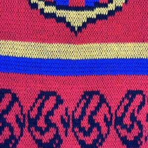 Écharpe de supporter de football personnalisée en jacquard double face, légère et écologique, avec logo imprimé, vente en gros d'usine pour clubs sportifs - Product Image 2