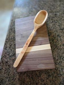 Solid Wood Classic Long Handle Disposable Kitchen Spoon Natural Wooden Utensil for Business Gifts - Product Image 4