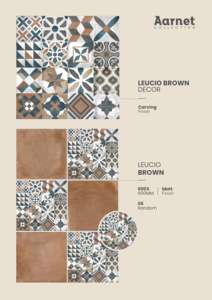 Carrelage en porcelaine texturé à finition mate, format 60x60 cm, conçu pour des applications architecturales élégantes au sol. - Product Image 2