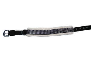 Collar de piel elegante y de primera calidad para perros con hebilla ajustable, servicios OEM y ODM de Divine International - Product Image 4