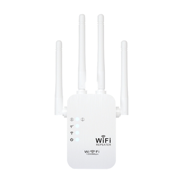 Best Wireless Repeater Dual Band Wireless Wifi Repeater AC 1200m Dual Wifi Extender 5.8GHz signal Booster