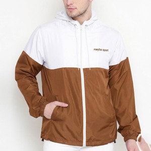 2026 <b>Mens</b> Minimal Colorblock Hooded Windbreaker <b>Jacket</b> Lightweight Casual <b>Running</b> Sportswear Stylish Zip Up Outdoor Fashion - Product Image 6