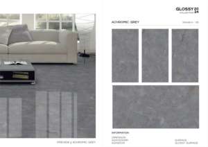 Azulejo de Porcelana Brillante de Lujo 600x1200, Formato Grande, Superficie Pulida Premium, para Paredes y Pisos, Diseño Interior y Exterior Moderno - Product Image 5