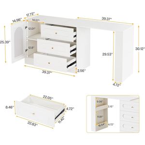 Scrivanie per Computer > Tavoli da Trucco - Product Image 3