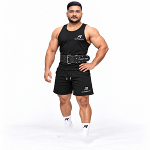 Ceinture de Powerlifting à Double Crochet avec Logo Personnalisé, pour Entraînement de Force et Fitness en Salle de Sport, Commande en Gros, Fournisseur d'Usine, Usine de Vêtements - Product Image 4