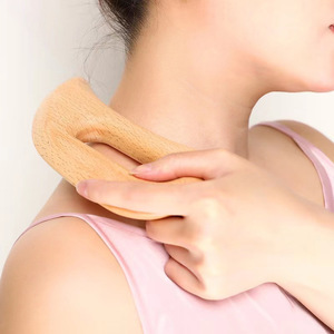 Nuevos productos, herramienta de masaje facial de terapia de madera, masaje de espalda para todo el cuerpo, masajeador de acupuntura de pies Manual de madera - Product Image 6